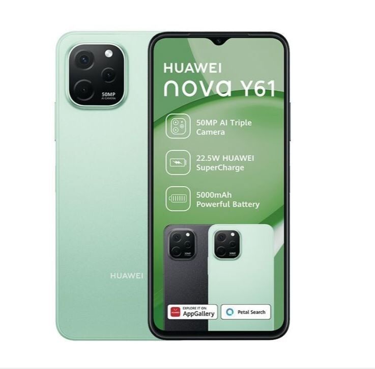 Huawei Nova Y61 - Midnight Black Huawei Nova Y61 - Midnight Black
